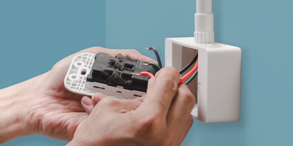 What are examples of series parallel circuits?